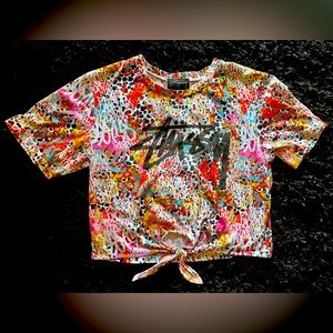 Stussy crop top